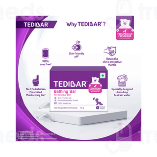 Tedibar Bathing Bar 75Gm