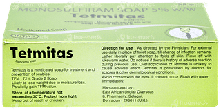 Tetmitas Soap 75gm