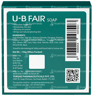 U B Fair Bathing Bar 150gm