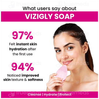 Vizigly+ Transparent Bathing Bar 100Gm