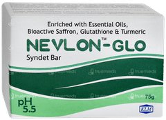 Nevlon Glo Syndet Bar 75gm