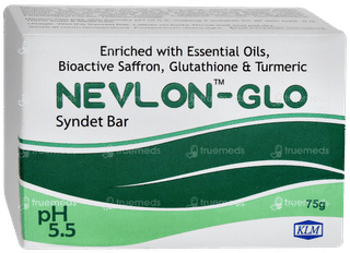 Nevlon Glo Syndet Bar 75gm
