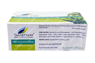 Smartway Neem & Aloevera Soap 75gm