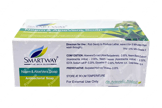 Smartway Neem & Aloevera Soap 75 GM