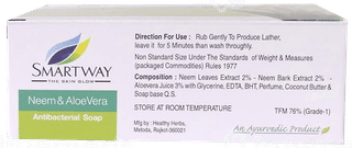 Smartway Neem & Aloevera Soap 75Gm