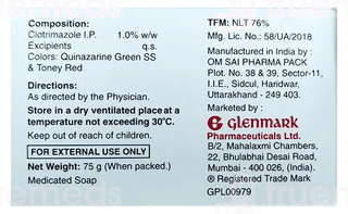 Candid Medicated Soap 75Gm