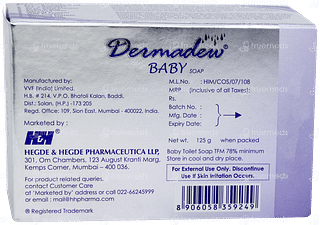 Dermadew Baby Soap 125gm