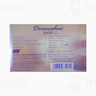 Dermadew Baby Soap 125gm