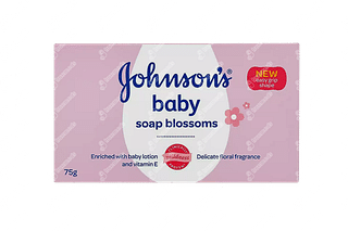 Johnsons Baby Blossoms With New Easy Grip Shape Soap 75 GM