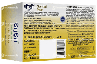 Sri Sri Tattva Sandal Soap 100gm