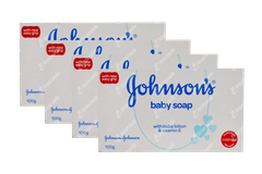 Johnsons Baby Soap 100gm Pack Of 4