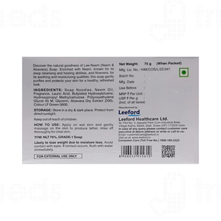 Lee Neem Soap 75Gm