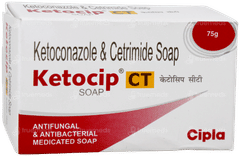 Ketocip Ct Medicated Soap 75Gm