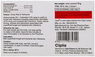 Ketocip Ct Medicated Soap 75Gm