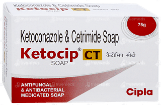 Ketocip Ct Soap 75gm