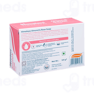 Himalaya Almond And Rose Soap 125gm