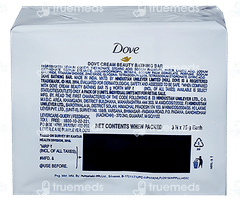 Dove Cream Beauty Bathing Bar 75gm Pack Of 3