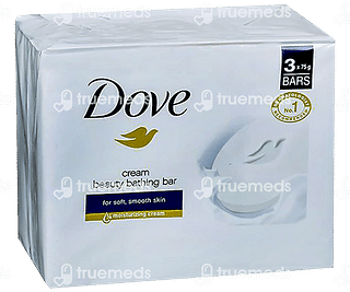 Dove Cream Beauty Bathing Bar (75 GM Each) 3