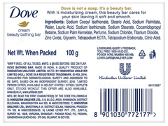 Dove Cream Beauty Bathing Bar 100Gm