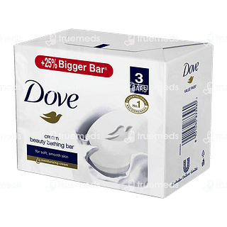 Dove Cream Beauty Bathing Bar (125 GM Each) 3