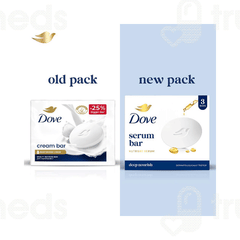 Dove Cream Beauty Bathing Bar 125gm Pack Of 3
