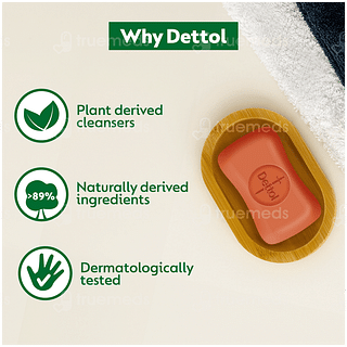 Dettol Original 125gm Pack Of 5 Soap