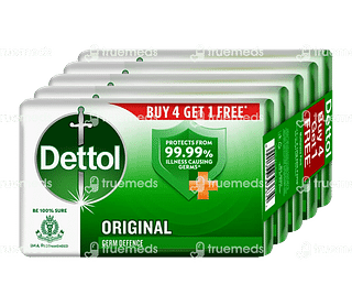 Dettol Original Soap (125 GM Each) Pack Of 5