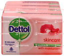 Dettol Skincare Soap (125 GM Each) Pack Of 4
