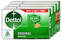 Dettol Original Soap 75 GM Buy 3 Get 1 Free