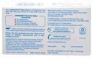 Johnsons Baby Soap 25Gm