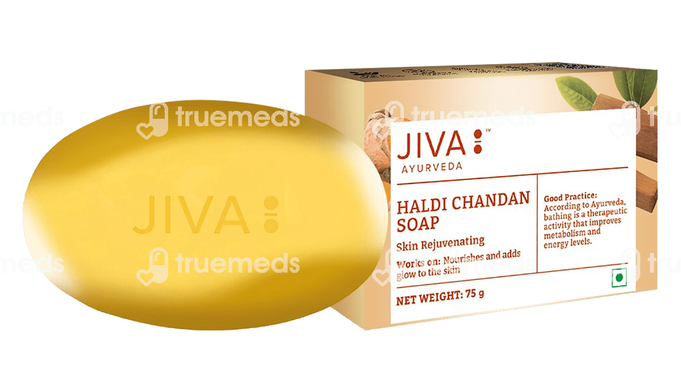 Jiva Haldi Chandan Soap 75 Gm Uses, Side Effects, Dosage, Price