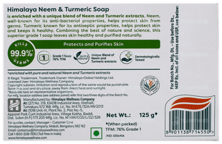 Himalaya Neem & Turmeric Soap 125Gm