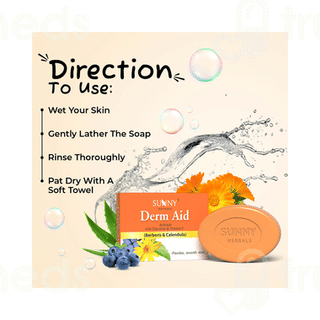 Sunny Herbals Derm Aid Soap 75gm