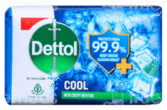 Dettol Cool With Crispy Menthol Soap 40Gm Dettol Cool With Crispy Menthol Soap 40Gm