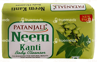 Patanjali Ayurveda Neem Kanti Body Cleanser Soap 75 GM