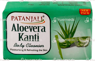 Patanjali Ayurveda Aloe Vera Kanti Body Cleanser Soap 150 GM