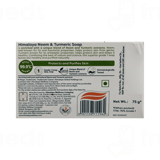Himalaya Neem & Turmeric Soap 75gm