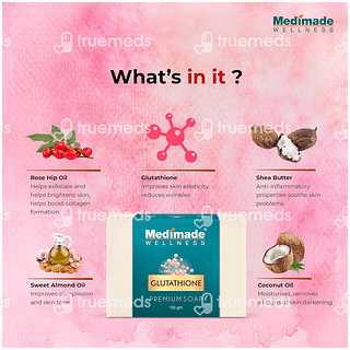 Medimade Wellness Glutathione Premium Soap 100 GM