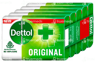 Dettol Original Soap (75 GM Each) Pack Of 5