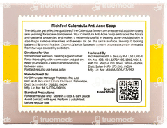 Richfeel Calendula Anti Acne Soap 75 GM