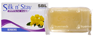 Sbl Silk N Stay Berberis Anti Acne Soap 75 GM