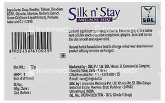 Sbl Silk N Stay Berberis Anti Acne Soap 75gm