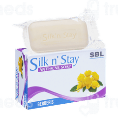 Sbl Silk N Stay Berberis Anti Acne Soap 75gm