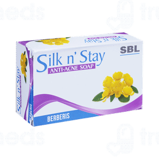 Sbl Silk N Stay Berberis Anti Acne Soap 75Gm