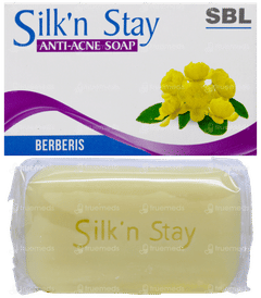 Sbl Silk N Stay Berberis Anti Acne Soap 75Gm