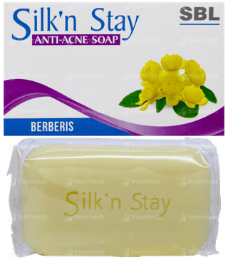 Sbl Silk N Stay Berberis Anti Acne Soap 75gm