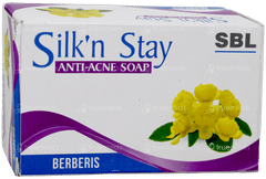 Sbl Silk N Stay Berberis Anti Acne Soap 75gm
