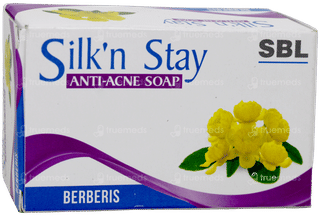 Sbl Silk N Stay Berberis Anti Acne Soap 75gm