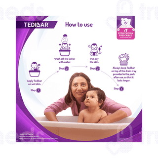 Tedibar Bathing Bar 100gm Pack Of 2