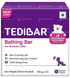 Tedibar Bathing Bar 100gm Pack Of 2